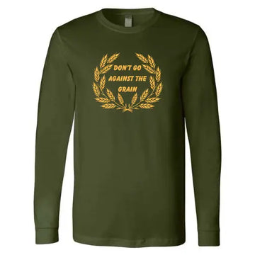 Against The Grain LS Tee - Laurie Inez Apparel