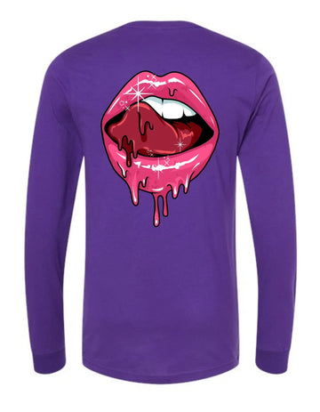 Lick Back LS Tee - Laurie Inez Apparel